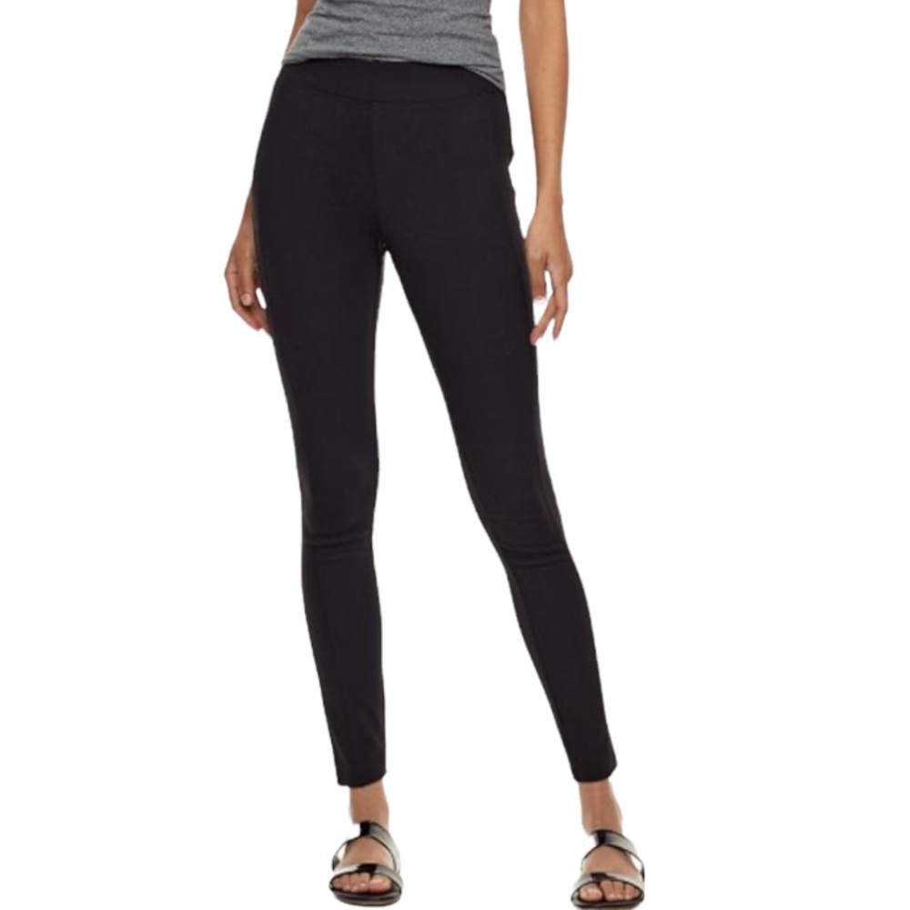NWT Utopia by HUE Seamed Active Wear Leggings Pants. Size L - Picture 1 of 5